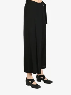 Pants>YOHJI YAMAMOTO L Front Tuck Pants