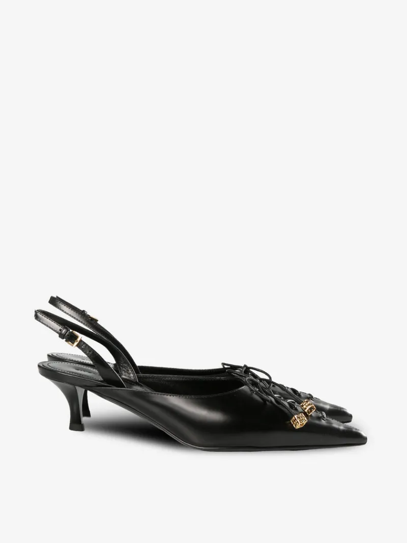 Heels>GIVENCHY Laces Mule 45MM Heels