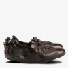 Flats>ACNE STUDIOS Lace-Up Leather Shoes