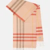 Scarves | Scarves>BURBERRY Large Check Cashmere Scarf