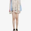 Shirts>PERO Layered Floral Shirt
