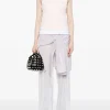 Tops>alexanderwang.t Layered Polo Mini Halter Top