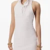 Dresses>alexanderwang.t Layered Polo Mini Halter Dress