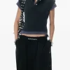 Tops>alexanderwang.t Layered Shrunk Polo