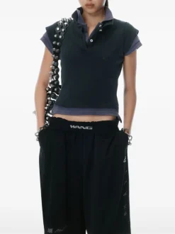 Tops>alexanderwang.t Layered Shrunk Polo
