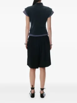 Tops>alexanderwang.t Layered Shrunk Polo