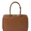 Bags>MIU MIU Leather Beau Bag