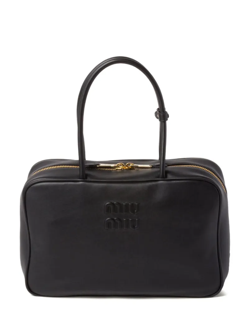 Bags>MIU MIU Leather Beau Bag