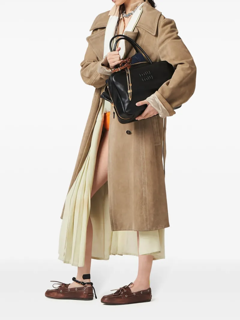 Bags>MIU MIU Leather Beau Bag