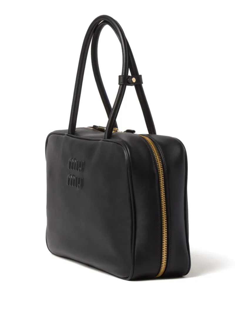 Bags>MIU MIU Leather Beau Bag