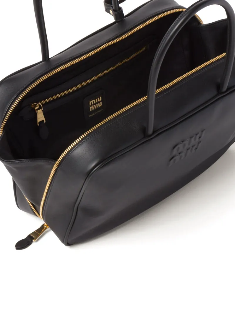 Bags>MIU MIU Leather Beau Bag