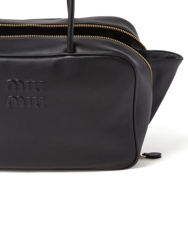 Bags>MIU MIU Leather Beau Bag