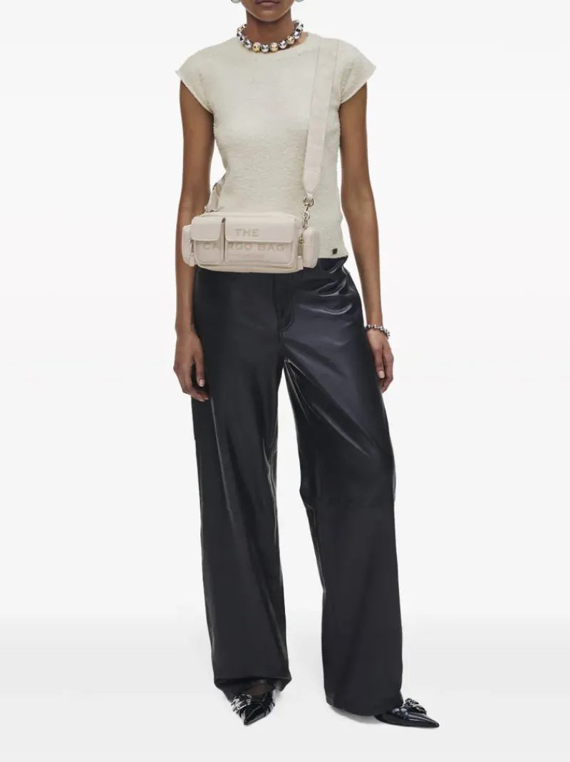Bags>MARC JACOBS Leather Cargo Shoulder Bag