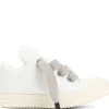 Sneakers>RICK OWENS Leather Jumbolace Low Sneaks