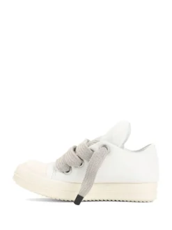 Sneakers>RICK OWENS Leather Jumbolace Low Sneaks
