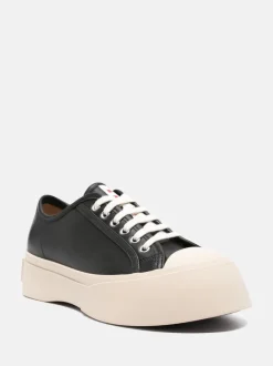 Sneakers>MARNI Leather Laced Up Pablo Sneakers