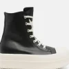 Sneakers>RICK OWENS Leather Mega Bumper Sneaks