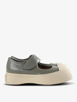 Sneakers>MARNI Leather Pablo Mary Jane Sneakers