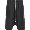Shorts>RICK OWENS Leather Rick S Pods Shorts