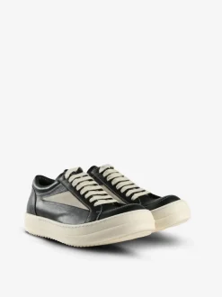 Sneakers>RICK OWENS Leather Vintage Sneakers