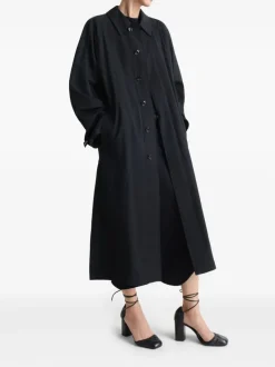 Jackets & Coats>LEMAIRE Light Slitted Overcoat