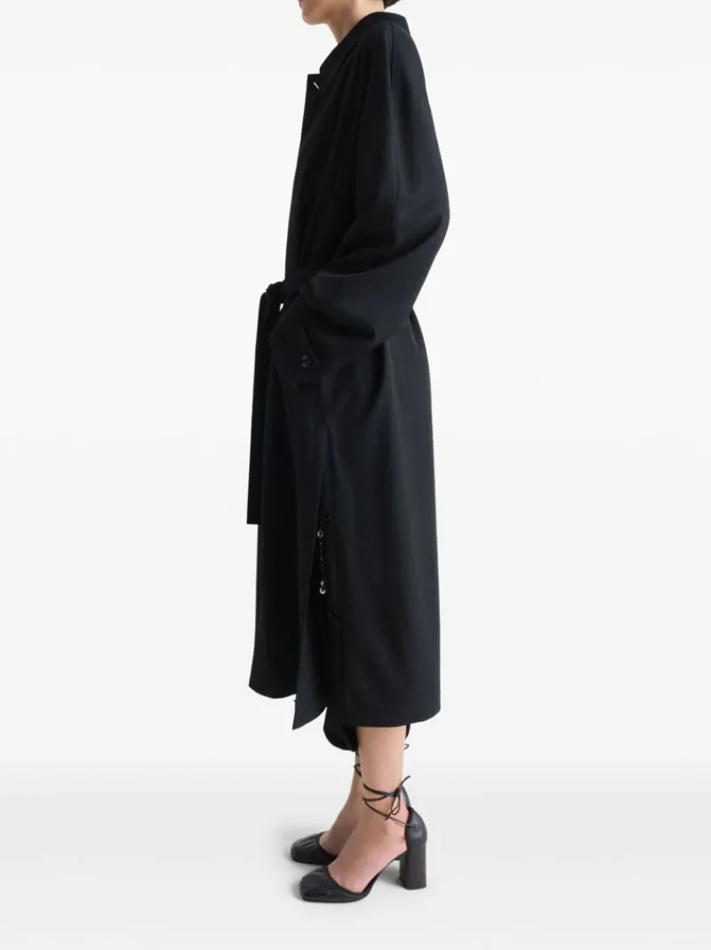 Jackets & Coats>LEMAIRE Light Slitted Overcoat