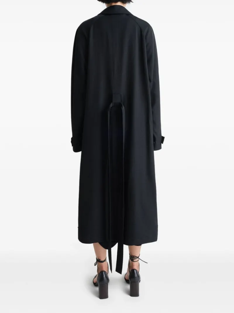 Jackets & Coats>LEMAIRE Light Slitted Overcoat