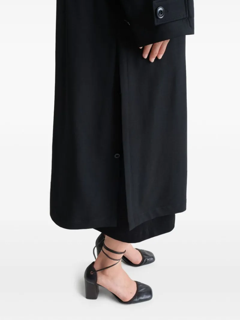 Jackets & Coats>LEMAIRE Light Slitted Overcoat