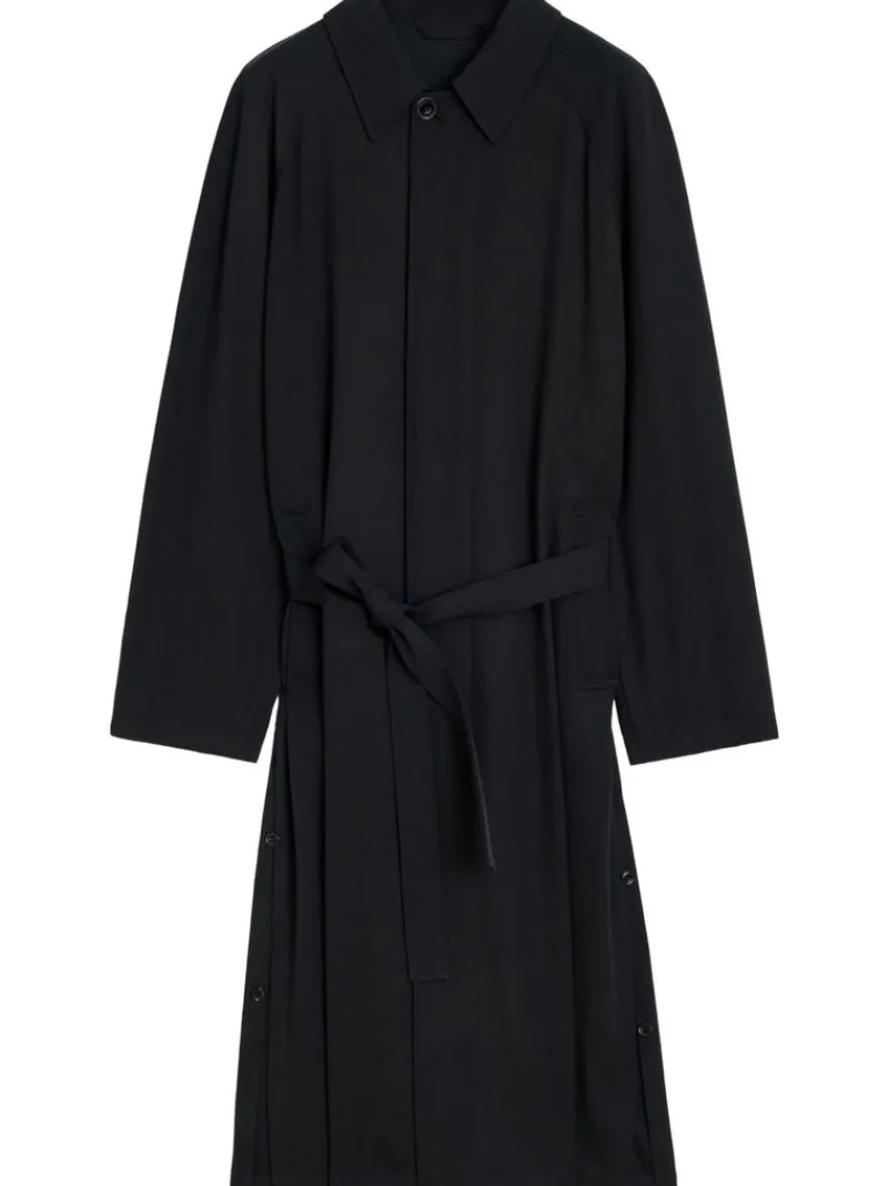 Jackets & Coats>LEMAIRE Light Slitted Overcoat