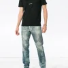 T-shirts>SAINT LAURENT Logo Crew Neck T-shirt