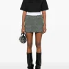 Skirts>ALEXANDER WANG Logo Elastic Pre Styled Cargo Skirt