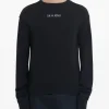 Knitwear>MARNI Logo Roundneck Sweater