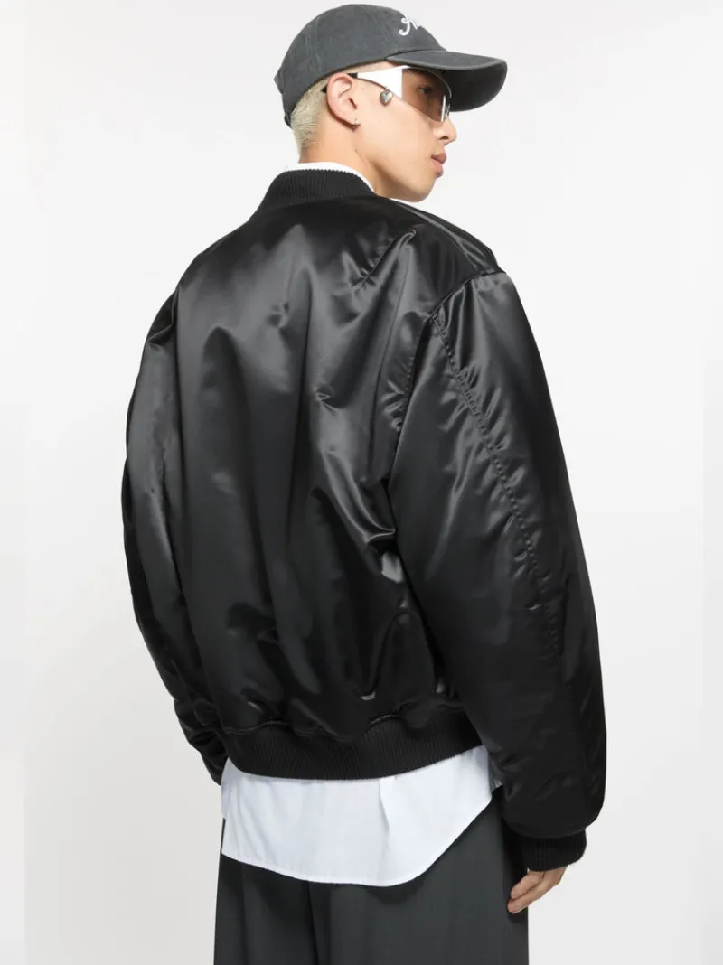 Jackets & Coats>ACNE STUDIOS Logogram Bomber Jacket