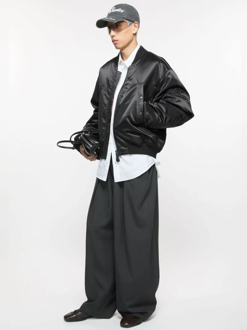 Jackets & Coats>ACNE STUDIOS Logogram Bomber Jacket