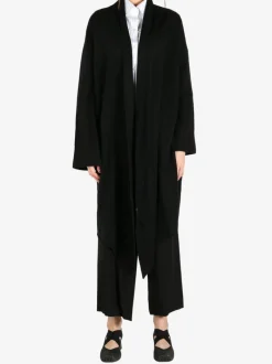Knitwear>FRENCKENBERGER Long Cross Cardigan