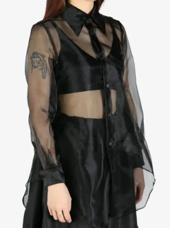 Shirts>COMME DES GARCONS Long Length Minimalistic Blouse