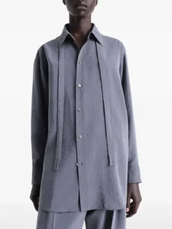 Shirts>LEMAIRE Long Shirt With Tie