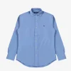 Shirts>POLO RALPH LAUREN Long Sleeve Cotton Honeycomb Texture Sport Shirt