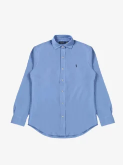 Shirts>POLO RALPH LAUREN Long Sleeve Cotton Honeycomb Texture Sport Shirt