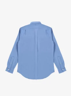 Shirts>POLO RALPH LAUREN Long Sleeve Cotton Honeycomb Texture Sport Shirt
