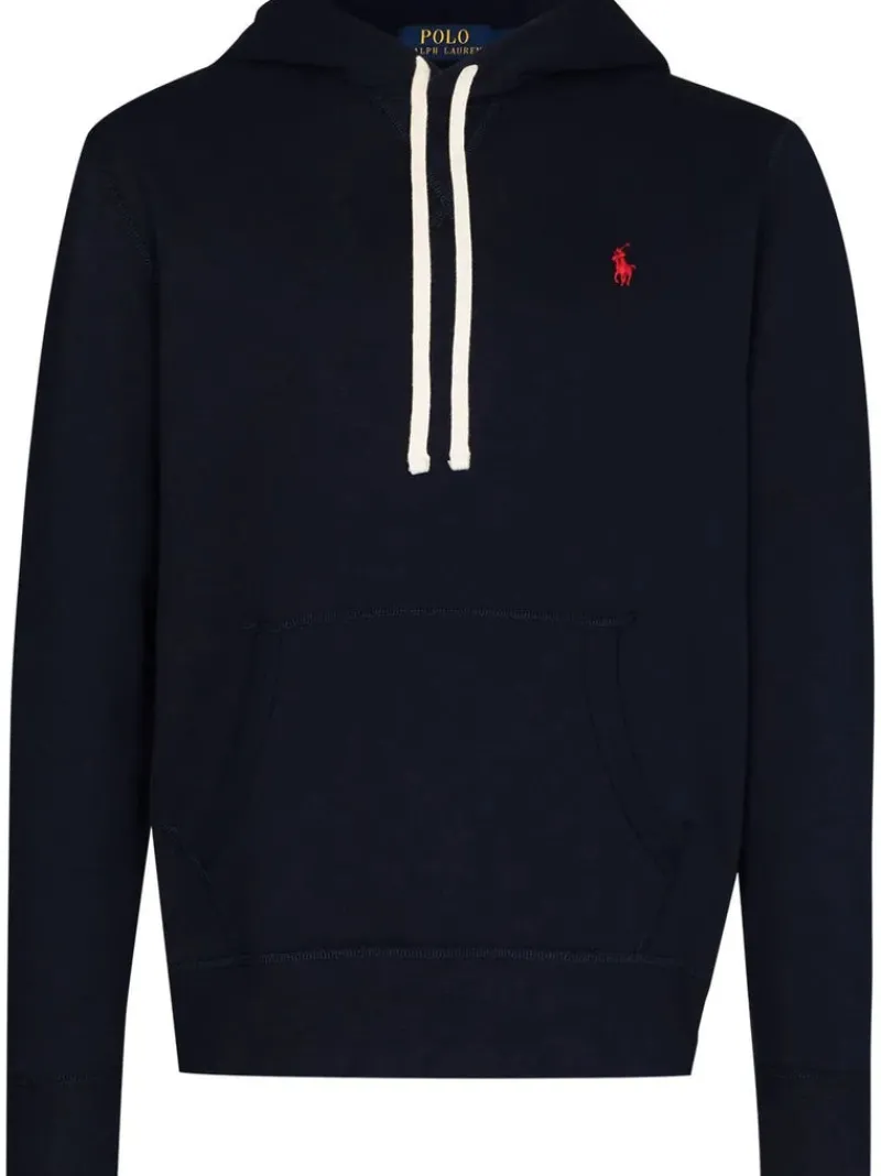 Sweats & Hoodies>POLO RALPH LAUREN Long Sleeve RL Fleece Hoodie