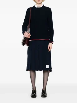 Tops>THOM BROWNE Long Sleeve Top