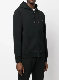 Sweats & Hoodies>POLO RALPH LAUREN Long Sleeved Full Zip Hoodie