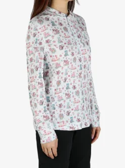 T-shirts>SKY HIGH FARM Long Sleeved Thermal Knit T-Shirt