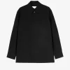 Shirts>JIL SANDER Long Sleeved Wool Gabardine Shirt