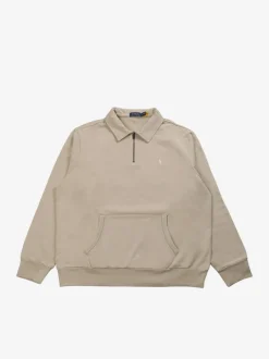 Sweats & Hoodies>POLO RALPH LAUREN Long-Sleeve Loopback Terry 1/2 Zip Sweatshirt