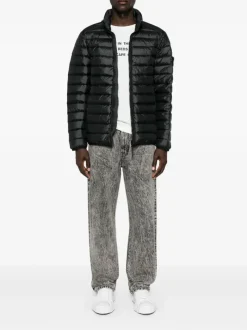 Jackets & Coats>STONE ISLAND Loom Woven Recycled Nylon Down Jacket