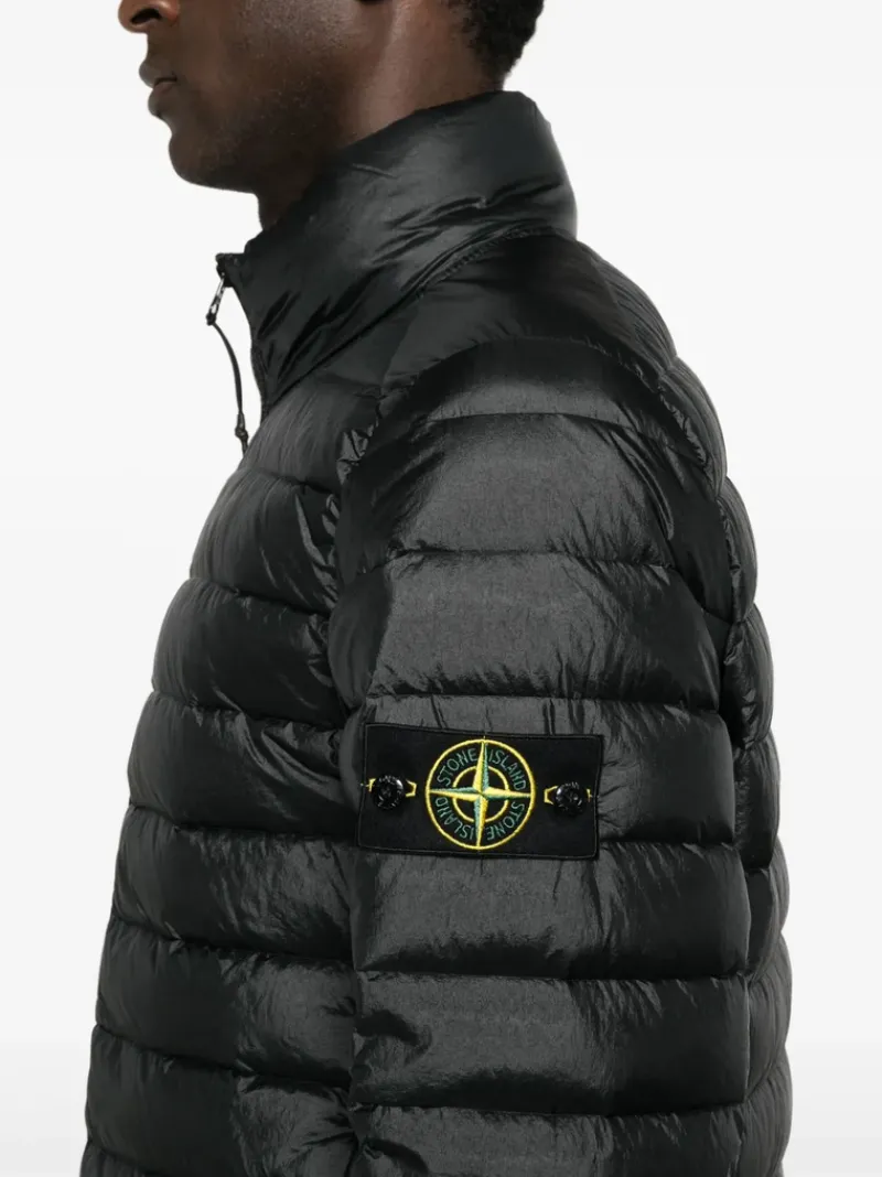 Jackets & Coats>STONE ISLAND Loom Woven Recycled Nylon Down Jacket