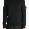 Knitwear>STONE ISLAND Loose-Fit Crewneck Sweater