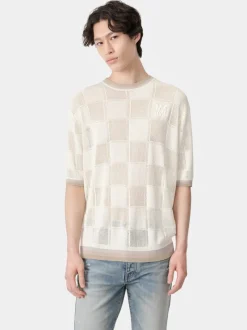 T-shirts>AMIRI MA Checkered Tee
